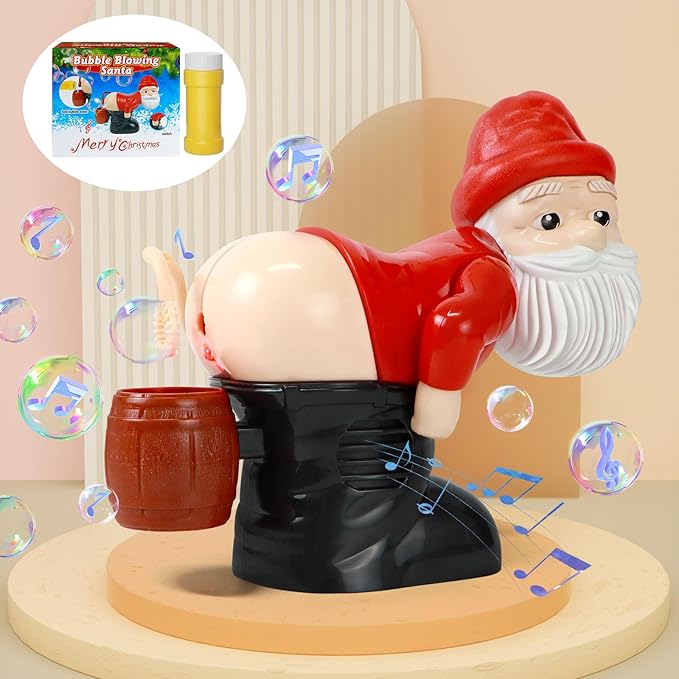 Santa Claus Bubble Machine