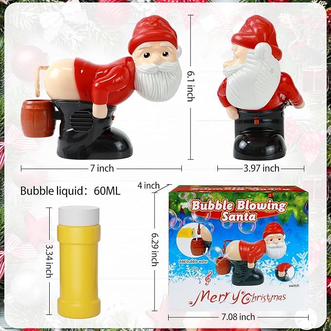 Santa Claus Bubble Machine